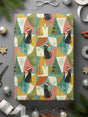 Festive Cat Holiday Wrapping Paper for Christmas Gifts
