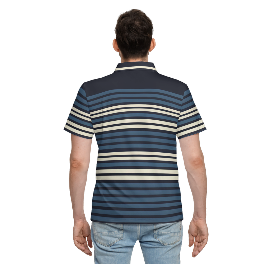 Deep Sea Stripes Polo