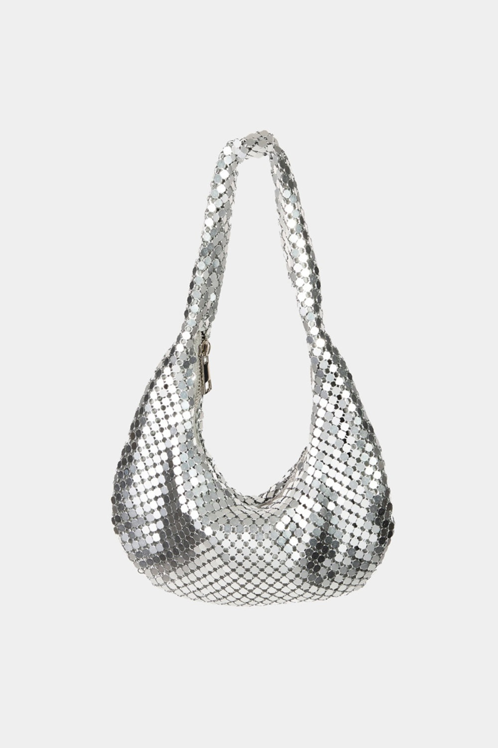 Disco Fame Sequin Disc Handbag