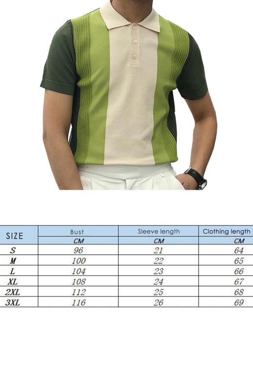 Verdant Fade Slim Fit Knit Polo