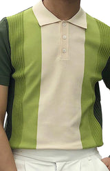 Verdant Fade Slim Fit Knit Polo