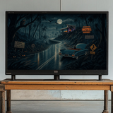 No Vacancy on Route 13 Haunted Living Art