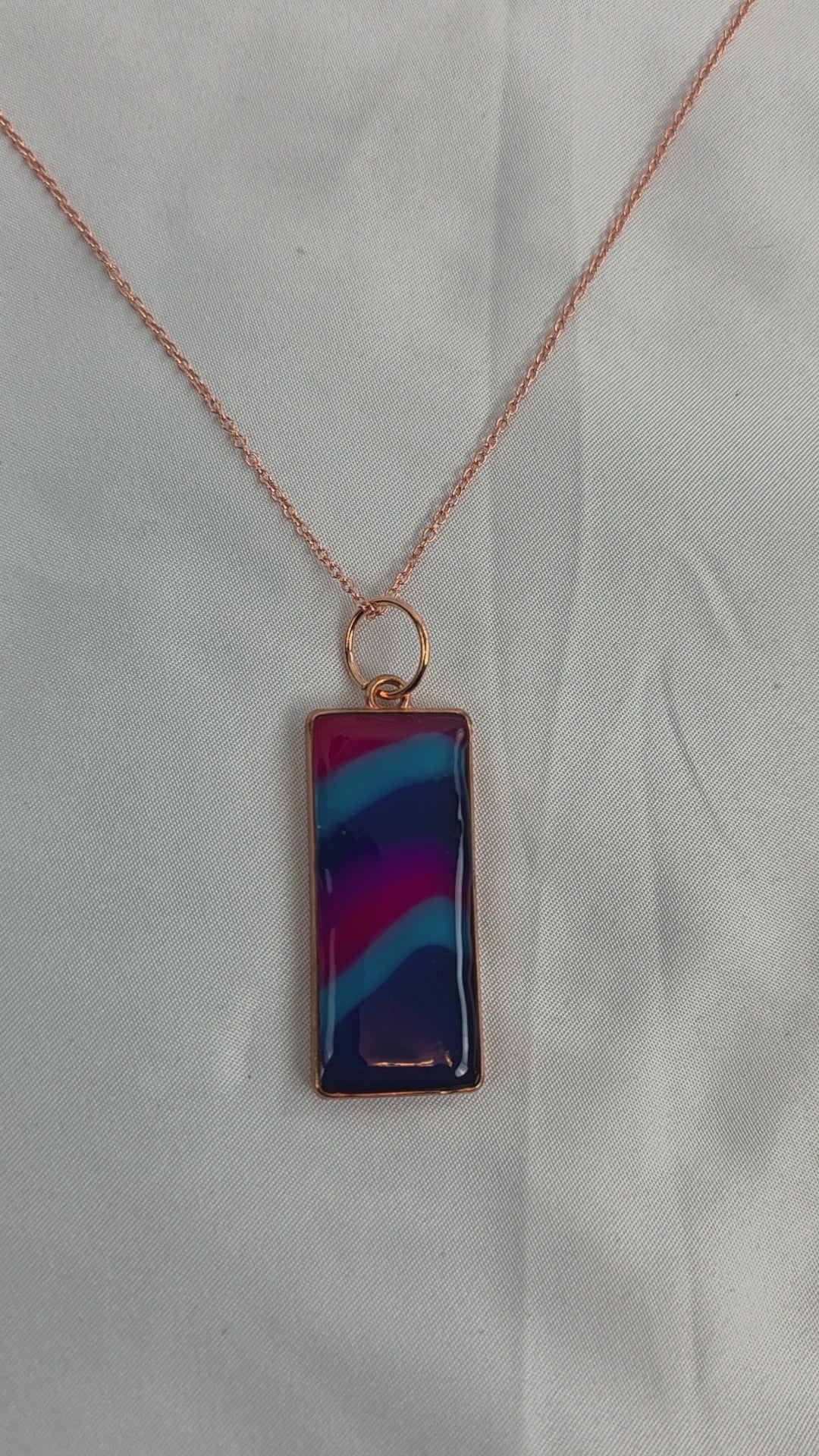 Blue Hour Retro Necklace